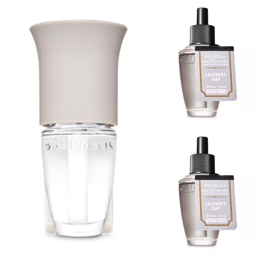 B&BW Gray Flare Nightlight Plug/Laundry Day Refill Set